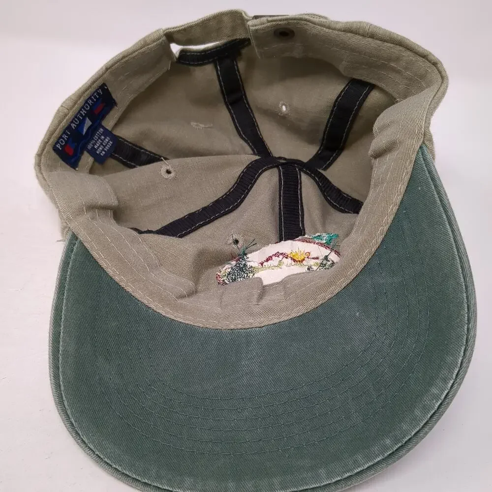 Yellow Pine Idaho Baseball Cap Multicolor One Size Adjustable Port Authority
